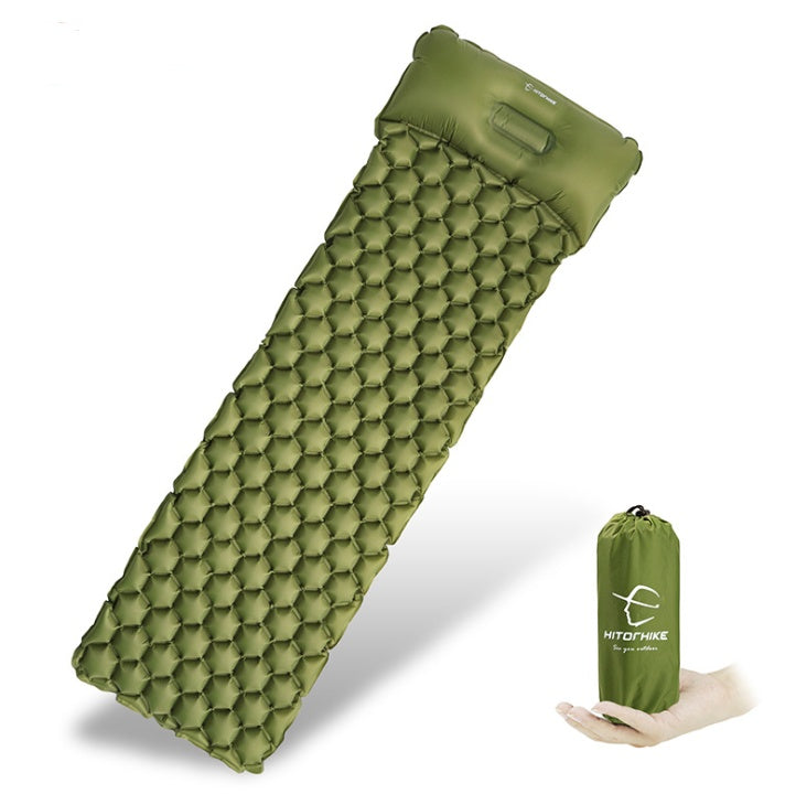 Outdoor Camping Inflatable Honeycomb Mattress -Tent Sleeping Mat