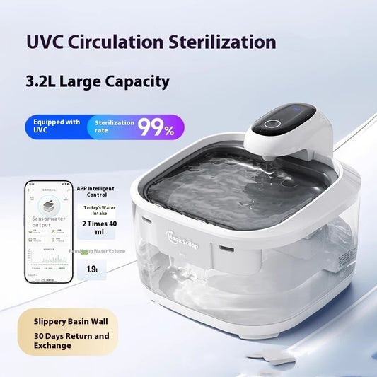 Intelligent Automatic Cat Water Fountain — Smart Wi-Fi & Basic Editions