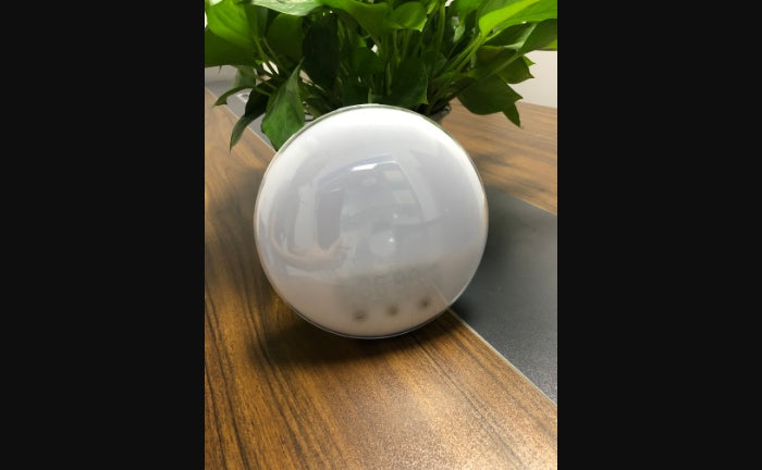 Wi-Fi Voice-Control Sunrise Wake-Up Light Alarm Clock – Smart Natural Light Simulation with App, FM Radio & Sleep Aid Features