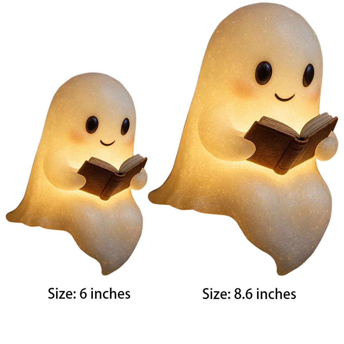 Cute LED Ghost Night Light – Warm Glow Bedside Companion