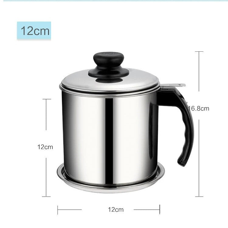 Stainless Steel Telescopic Folding Fry Basket — 20 cm Degreasing Kitchen Tool