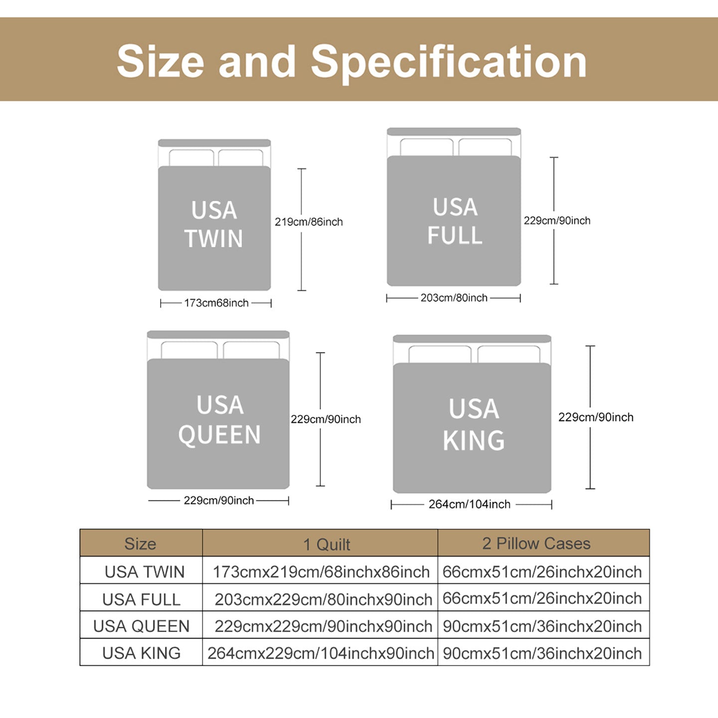 3PCS Coconut & Banana Leaf Pattern Duvet Cover Set – Minimalist Style